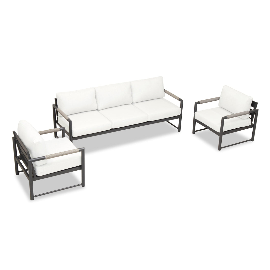 Alto 3 Piece Sofa Club Chair Set