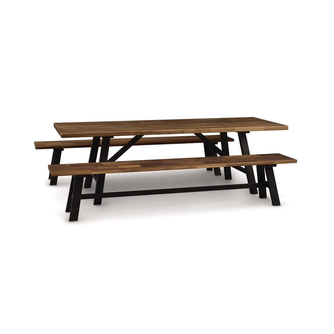 Copeland Modern Farmhouse Trestle Bench