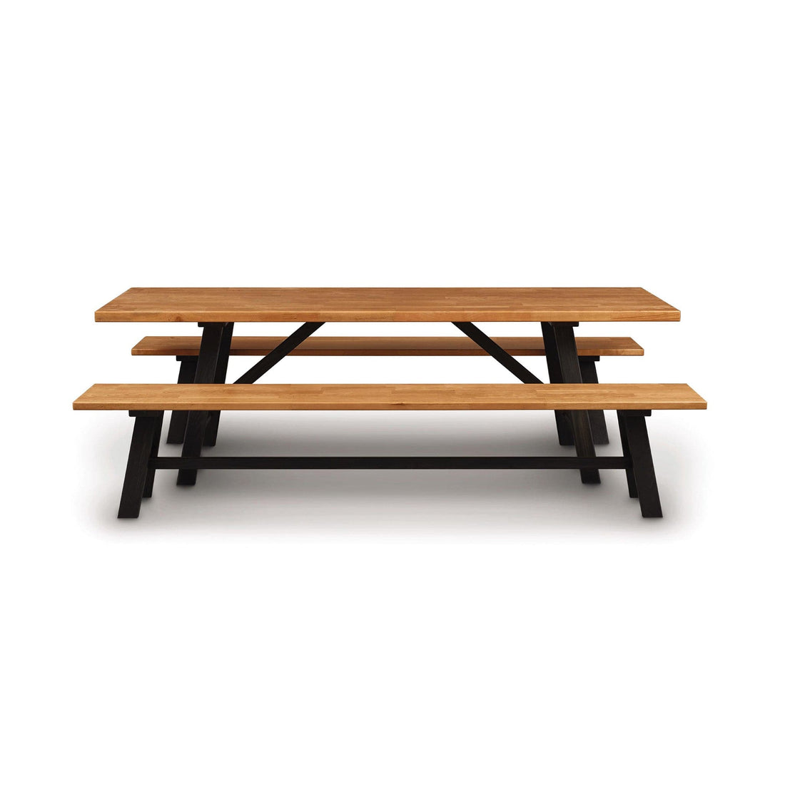 Copeland Modern Farmhouse Trestle Bench