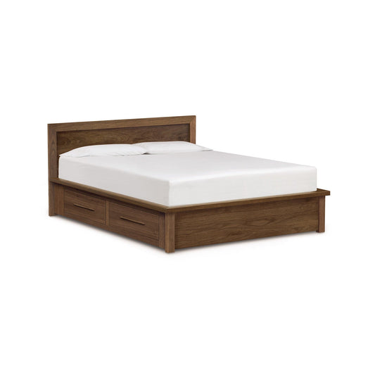 Copeland Moduluxe 35" Panel Headboard Bed with Storage