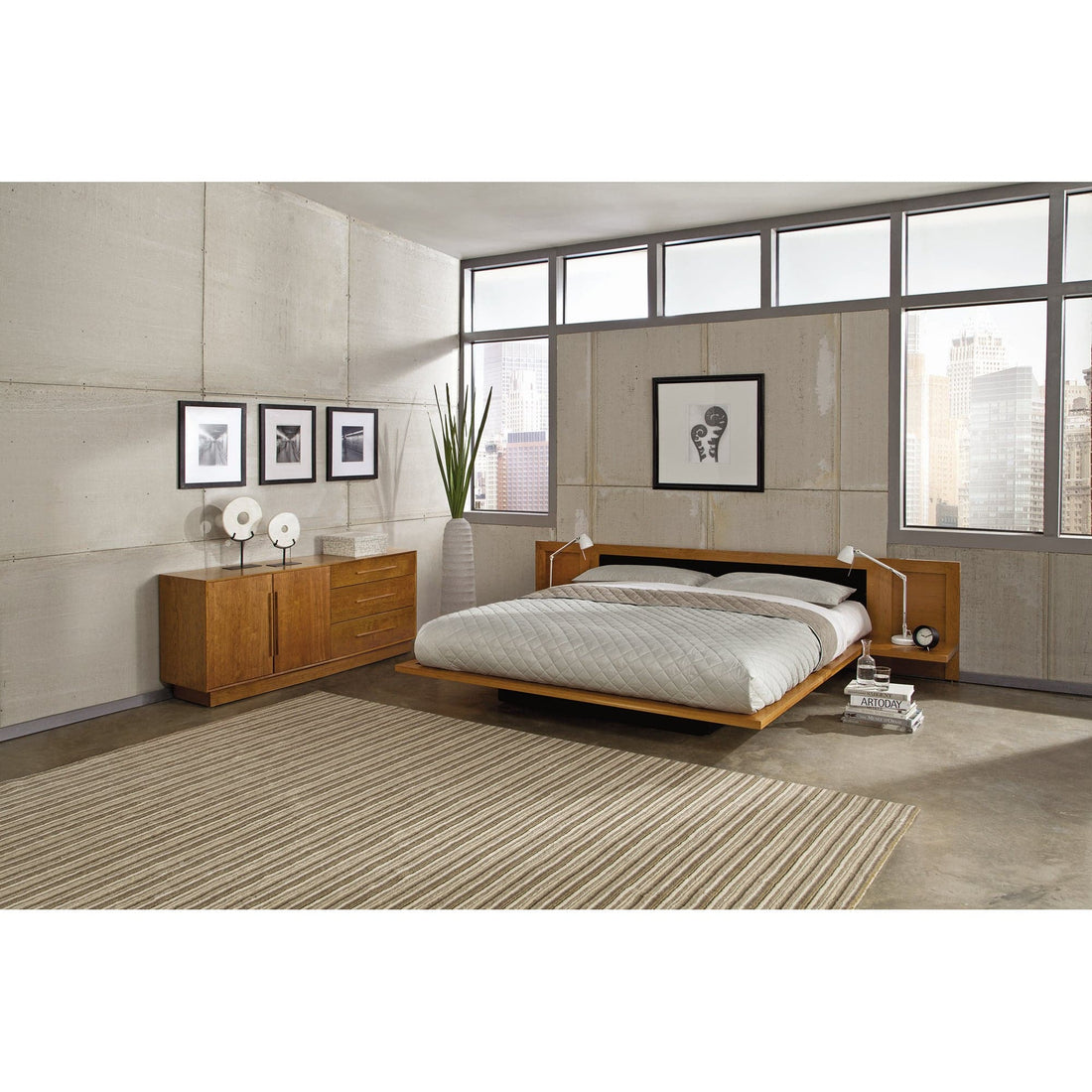 Copeland Moduluxe 29" Upholstered Bed